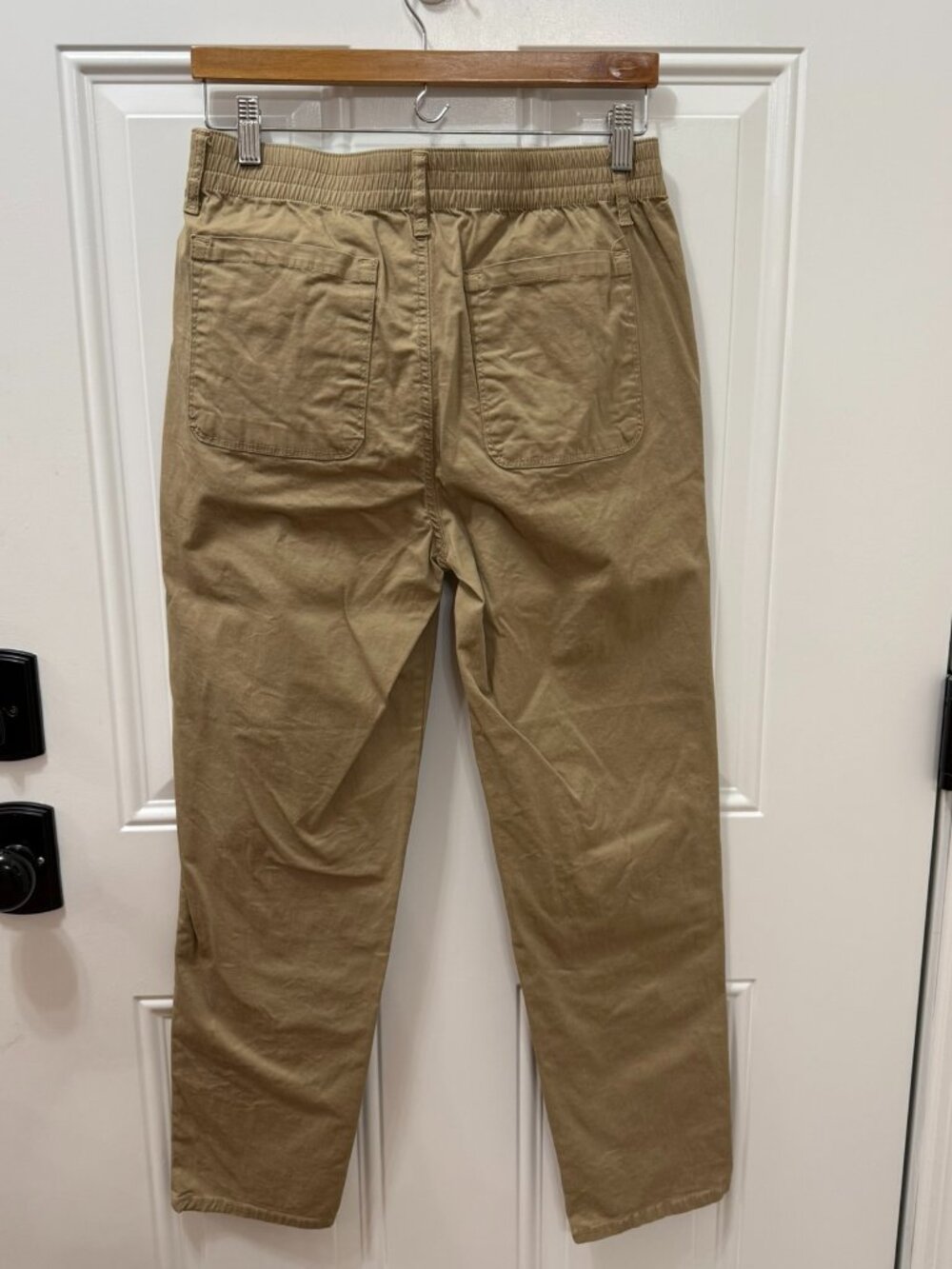 Kensie The Girlfriend Khaki Drawstring Pants Size 8 - Picture 4 of 6
